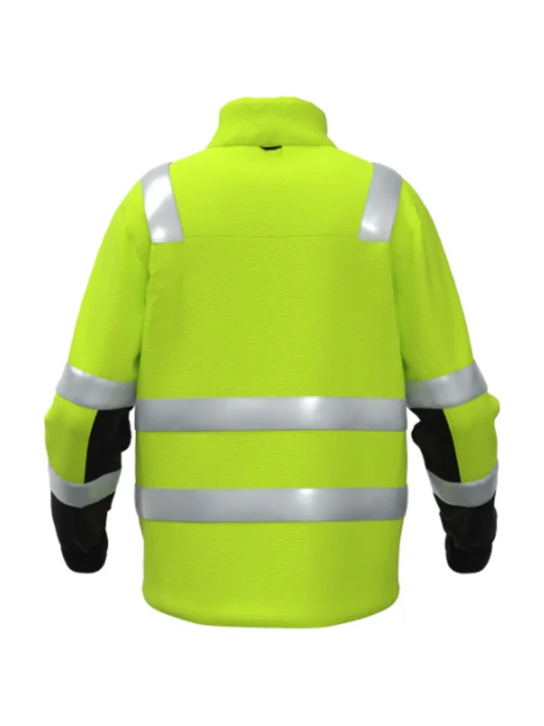 Bluza polarowa BoSafety FLEECE FIT Hi-Vis - komfort cieplny i widoczność klasy 2