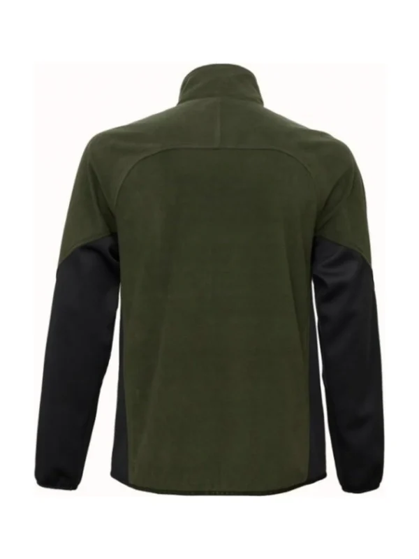 Bluza polarowa BoSafety Torino oliwkowo-czarna