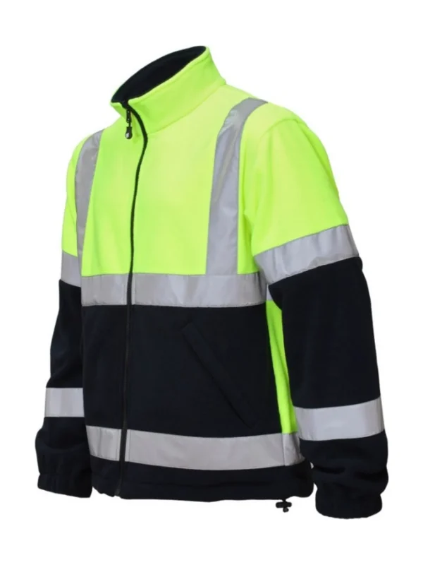 Bluza polarowa odblaskowa BoSafety FLEECE Hi-Vis - klasa 2