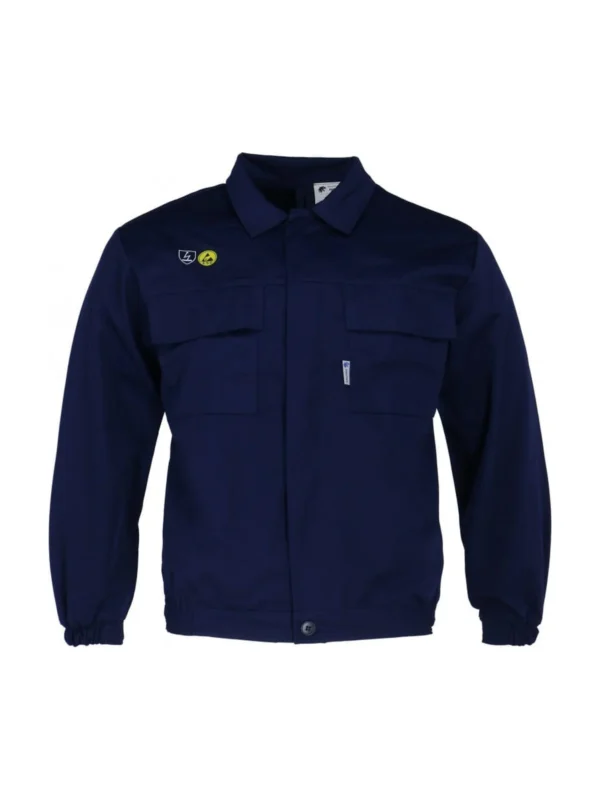 Bluza robocza antyelektrostatyczna ESD Panther Grzmot granatowa