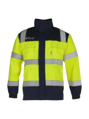 Bluza robocza antyelektrostatyczna niepalna chemoodporna ostrzegawcza Taraj HV Panther Safety
