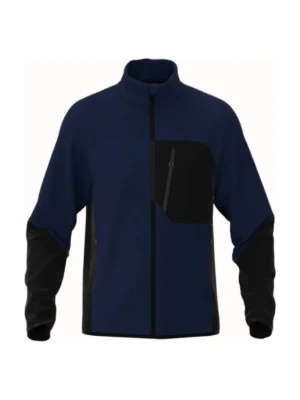 Bluza robocza hybrydowa BoSafety Hybrid granatowo-czarna