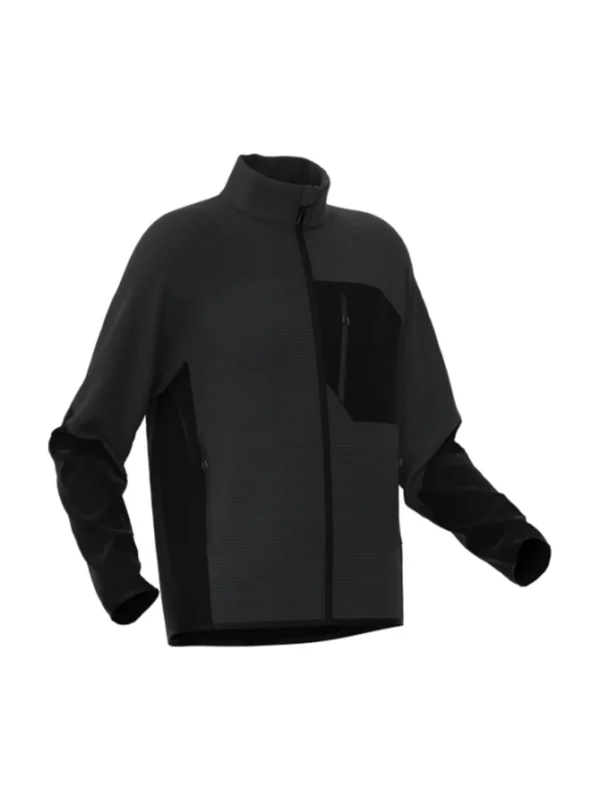 Bluza robocza hybrydowa BoSafety Hybrid szaro-czarna