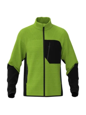 Bluza robocza hybrydowa BoSafety Hybrid zółto-czarna