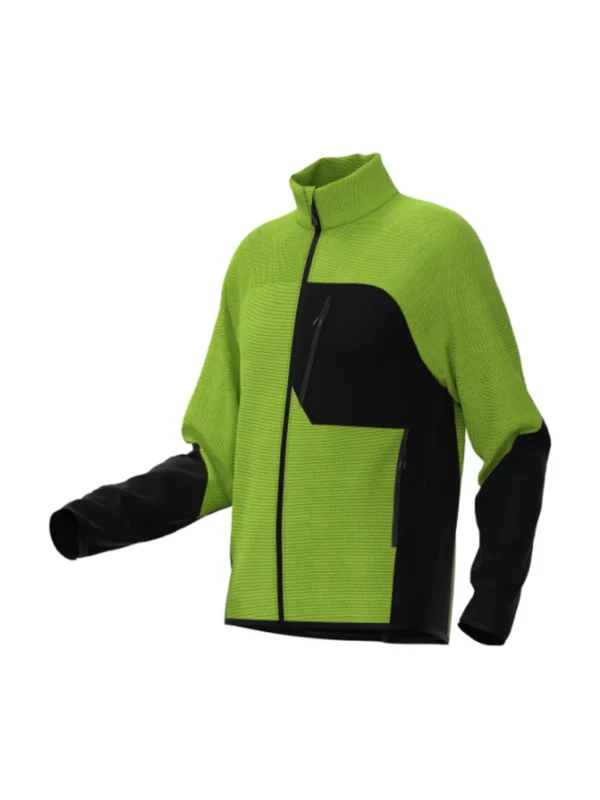Bluza robocza hybrydowa BoSafety Hybrid zółto-czarna