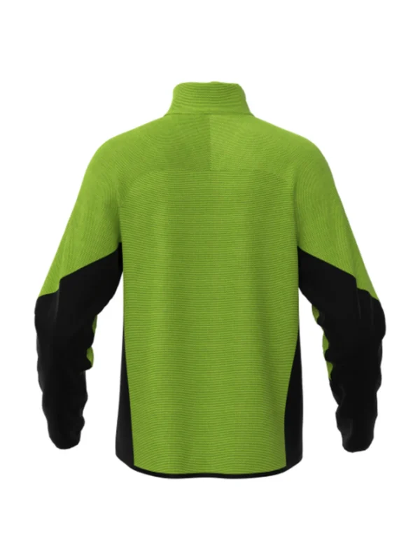 Bluza robocza hybrydowa BoSafety Hybrid zółto-czarna