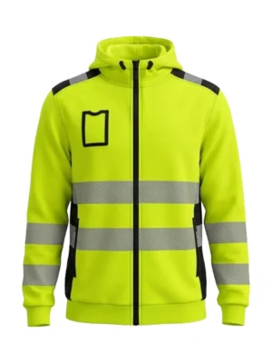 Bluza robocza ostrzegawcza BoSafety DELAVER Hi-vis Klasa 3 zółto-czarna