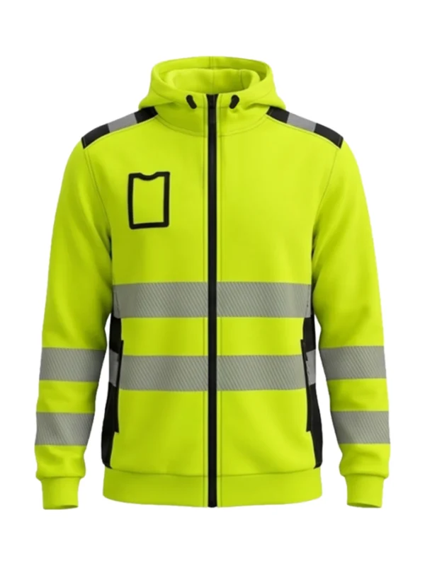 Bluza robocza ostrzegawcza BoSafety DELAVER Hi-vis Klasa 3 zółto-czarna