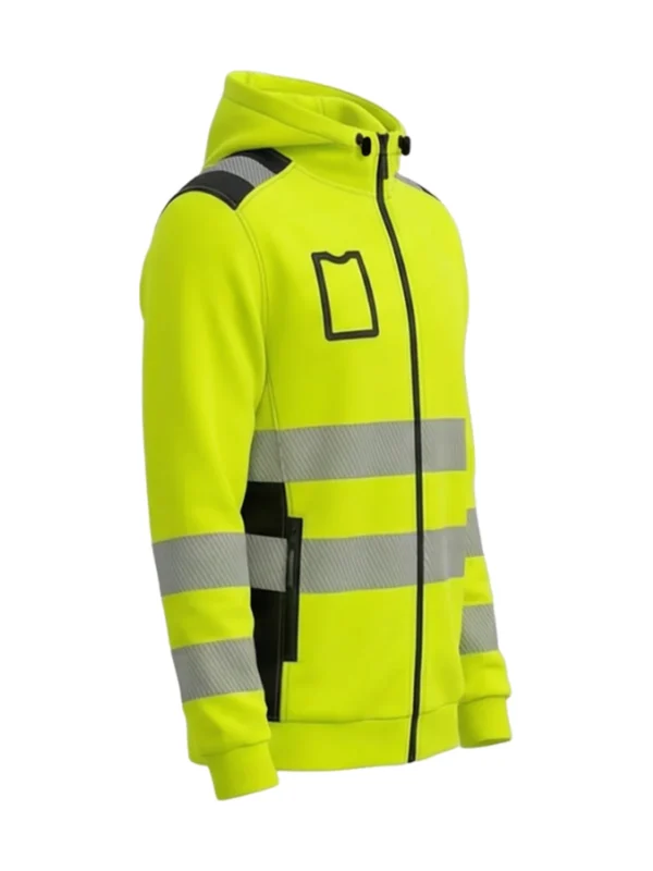 Bluza robocza ostrzegawcza BoSafety DELAVER Hi-vis Klasa 3 zółto-czarna