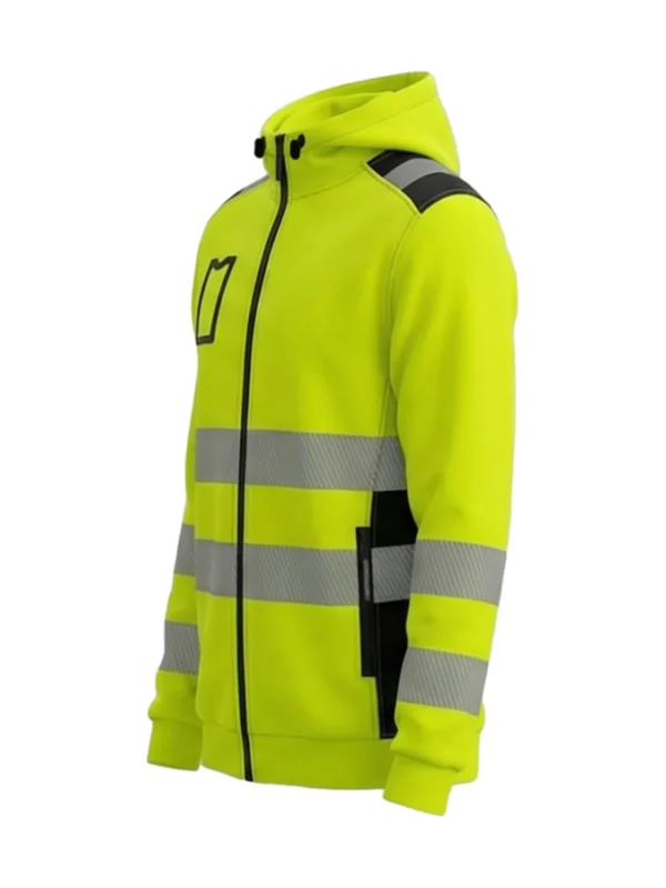 Bluza robocza ostrzegawcza BoSafety DELAVER Hi-vis Klasa 3 zółto-czarna