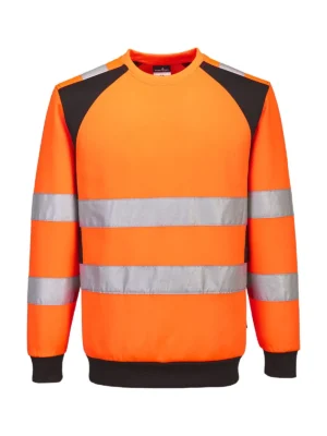 Bluza robocza ostrzegawcza z odblaskami WX2 Eco pomarańczowa Portwest CD805