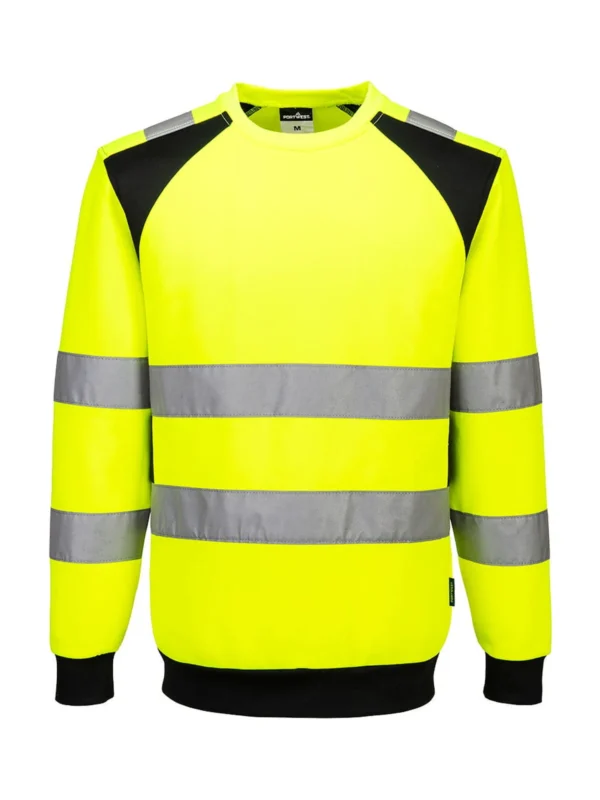 Bluza robocza ostrzegawcza z odblaskami WX2 Eco żółta Portwest CD805