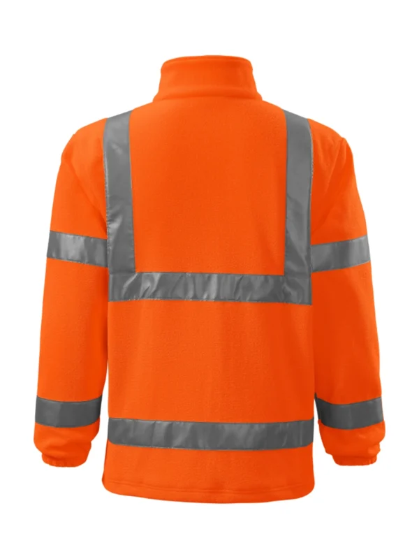 Bluza robocza polarowa ostrzegawcza Malfini HV Fleece Jacket pomarańczowa