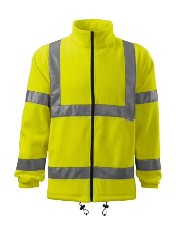 Bluza robocza polarowa ostrzegawcza Malfini HV Fleece Jacket zółta