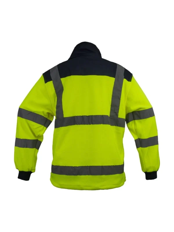 Bluza robocza Urgent polar gruby ostrzegawcza odblaskowa żółta HV