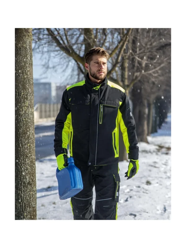 Bluza robocza zimowa ARDON® Neon czarno-żółta