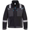 Bluza trudnopalna multiochronna WX3 Modaflame czarna robocza EN ISO antystatyczna Portwest FR602