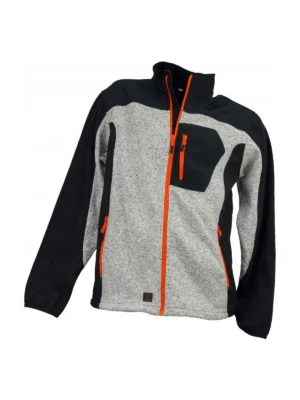 Bluza Urgent 953 czarno/szara