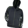 Bluza z kapturem czarna Urgent 922