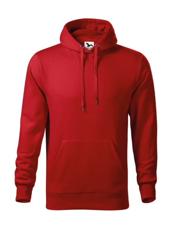 Bluza z kapturem Malfini Cape butelkowa czerwona