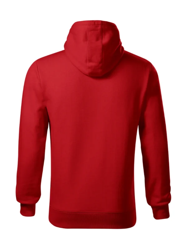 Bluza z kapturem Malfini Cape butelkowa czerwona