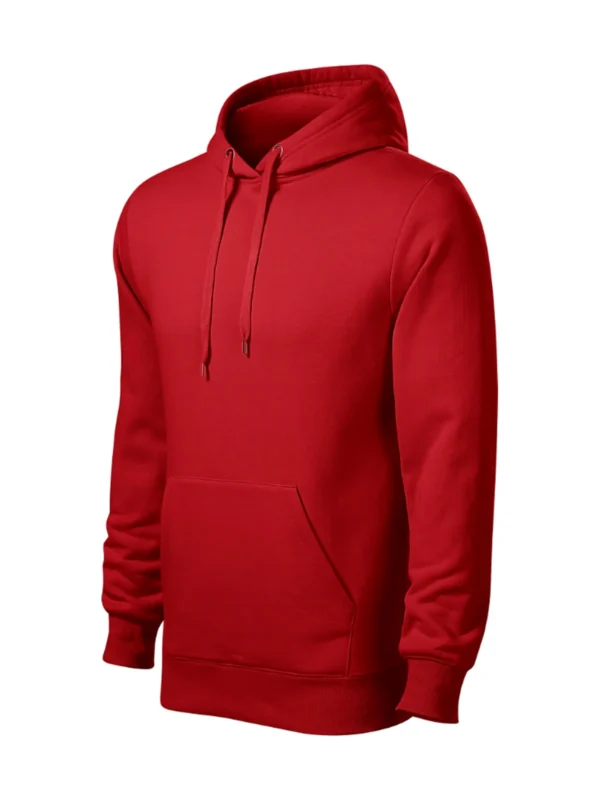 Bluza z kapturem Malfini Cape butelkowa czerwona