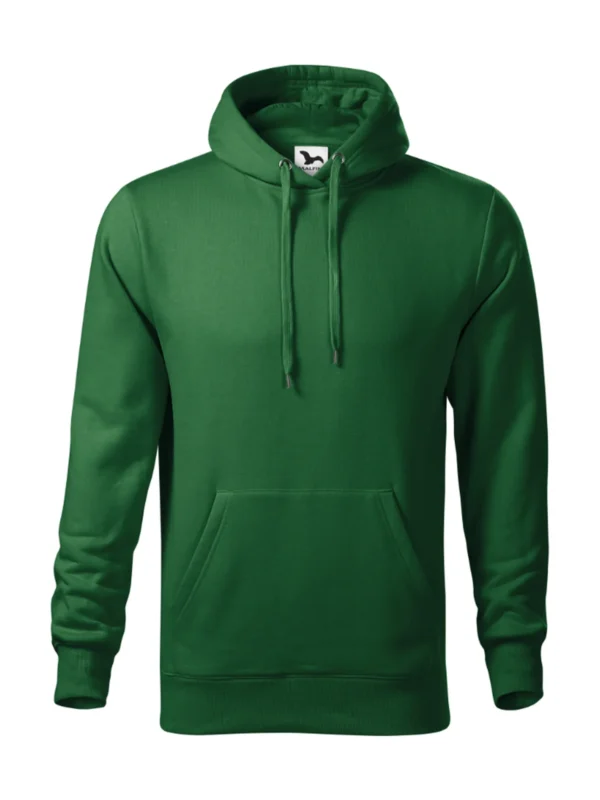 Bluza z kapturem Malfini Cape butelkowa zieleń