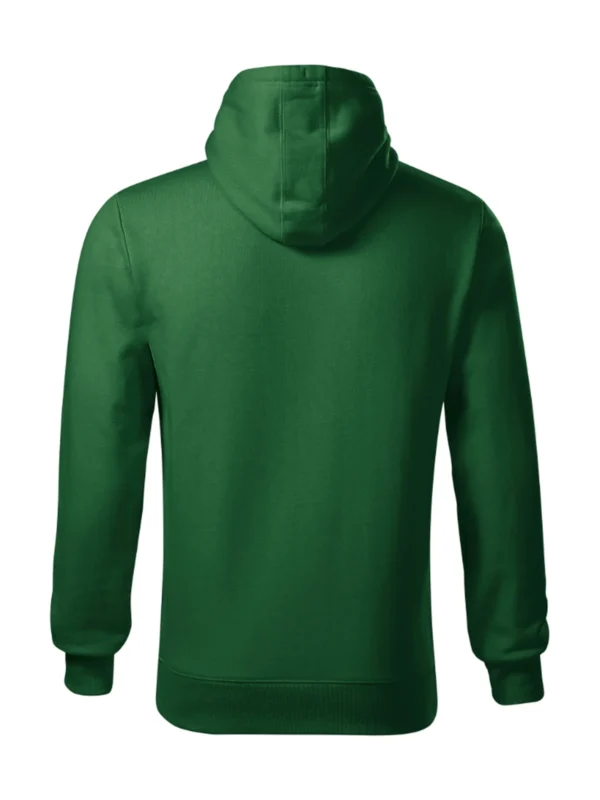 Bluza z kapturem Malfini Cape butelkowa zieleń