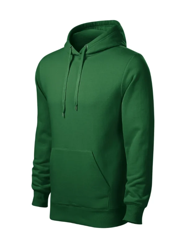 Bluza z kapturem Malfini Cape butelkowa zieleń