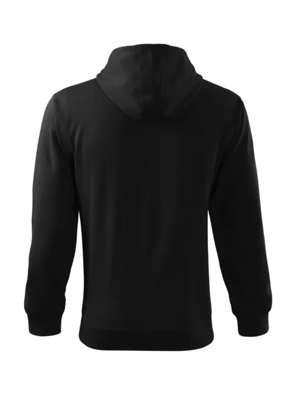 Bluza z kapturem Malfini Trendy Zipper czarna