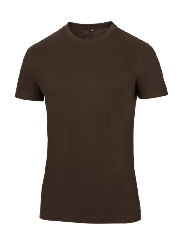 Bluzka koszulka bawełniana t-shirt Ardon brązowa