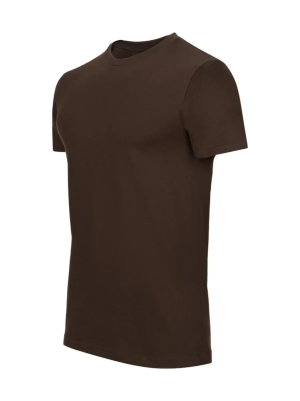 Bluzka koszulka bawełniana t-shirt Ardon brązowa