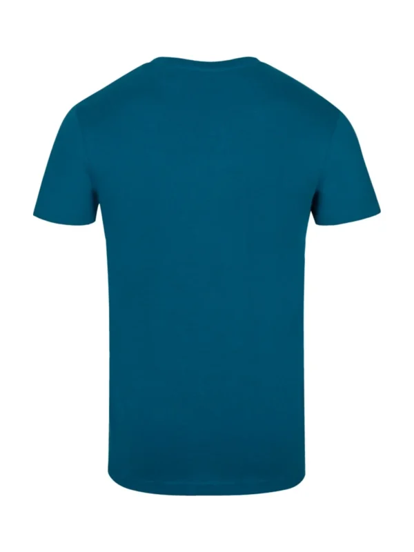 Bluzka koszulka bawełniana t-shirt Ardon niebieski opalowy