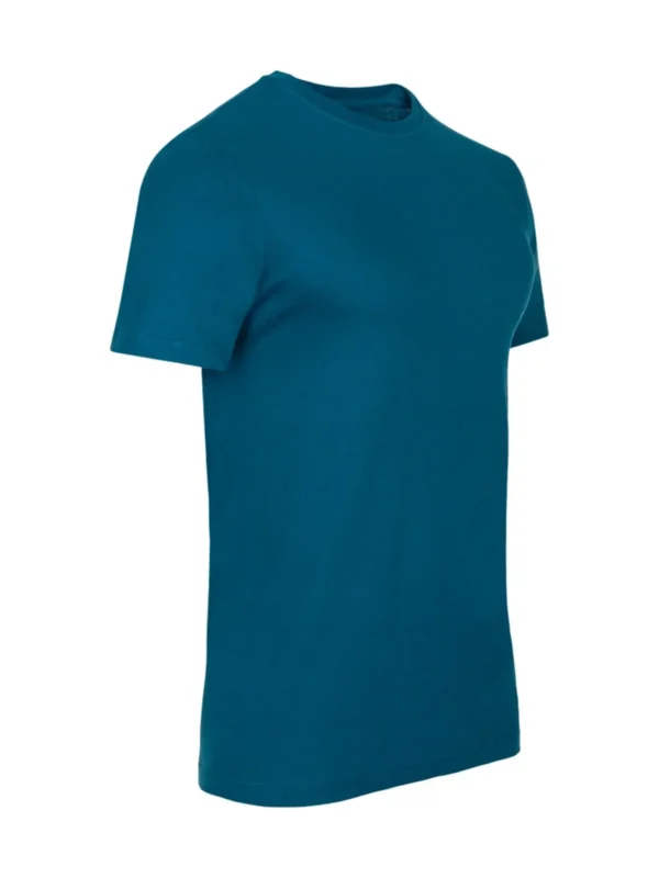 Bluzka koszulka bawełniana t-shirt Ardon niebieski opalowy