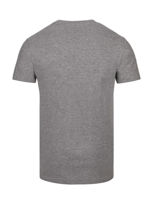 Bluzka koszulka bawełniana t-shirt Ardon szary melanż