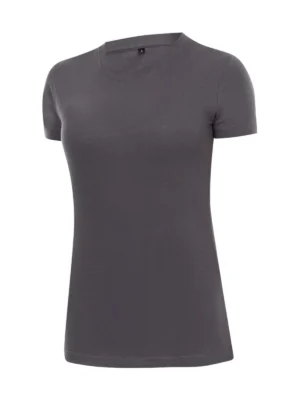 Bluzka koszulka damska bawełniana t-shirt Ardon Lima antracytowa