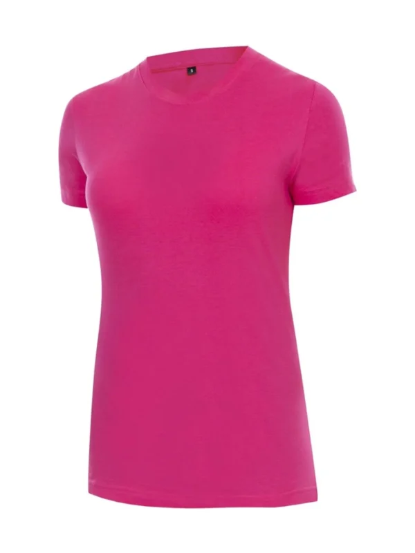 Bluzka koszulka damska bawełniana t-shirt Ardon Lima fuksja