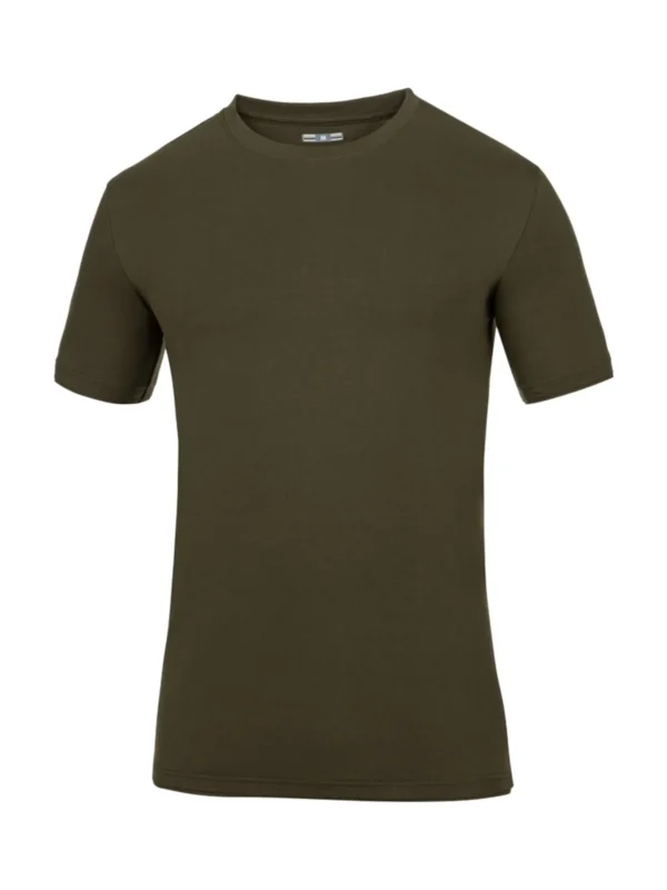 Bluzka koszulka t-shirt bawełna czesana Ardon Trendy khaki