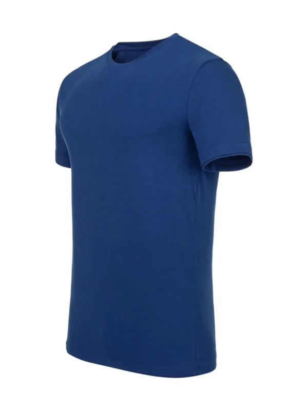 Bluzka koszulka t-shirt bawełna czesana Ardon Trendy królewski niebieski