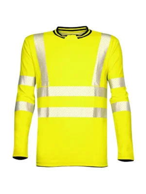 Bluzka z długim rękawem ostrzegawcza ARDON® Signal HiViz, żółta