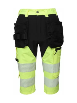 Bryczesy z elastycznymi elementami MASHUP PLUS Hi-vis Klasa 1