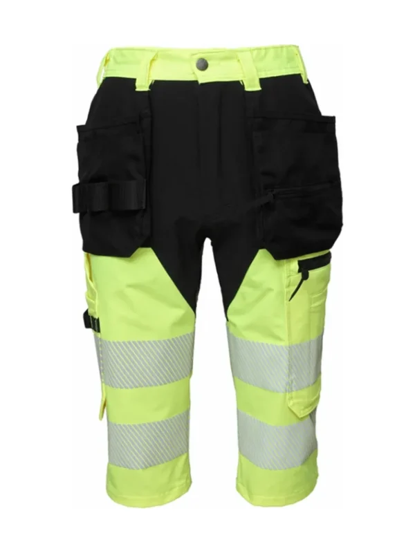 Bryczesy z elastycznymi elementami MASHUP PLUS Hi-vis Klasa 1