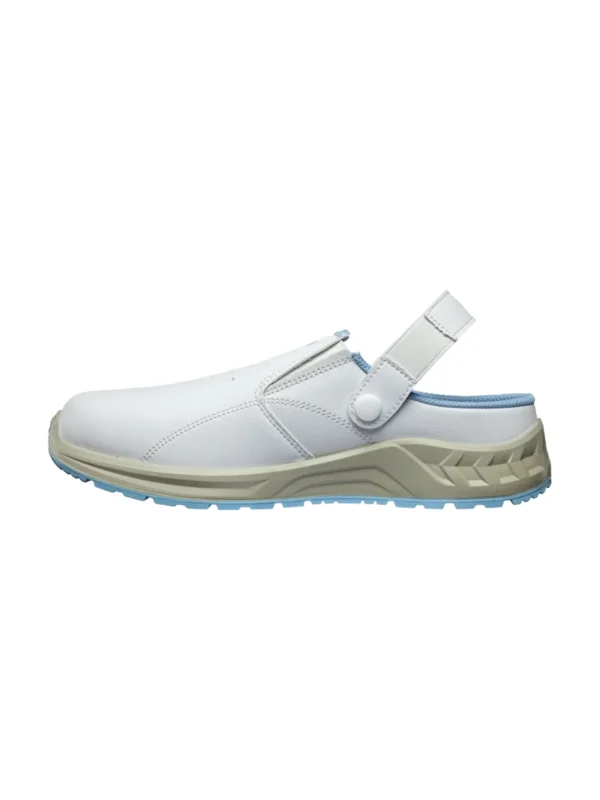 Buty robocze klapki Bennon WHITE OB Slipper