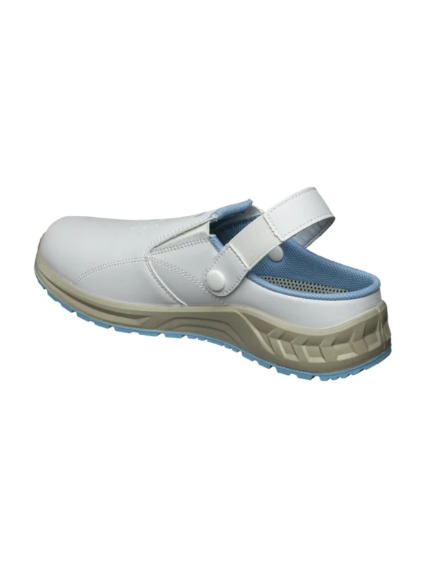 Buty robocze klapki Bennon WHITE OB Slipper