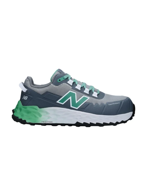 Buty robocze New Balance Cremorne 2E, S3L HRO FO SC SR, szaro-zielone #Premium