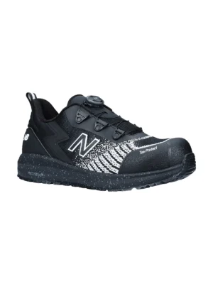Buty robocze New Balance Speedware Boa S1 P SRC zapięcie boa spin, czarno-białe #Premium