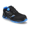 Buty robocze półbuty Axens ESD S1 zapięcie boa Procera czarno/niebieskie