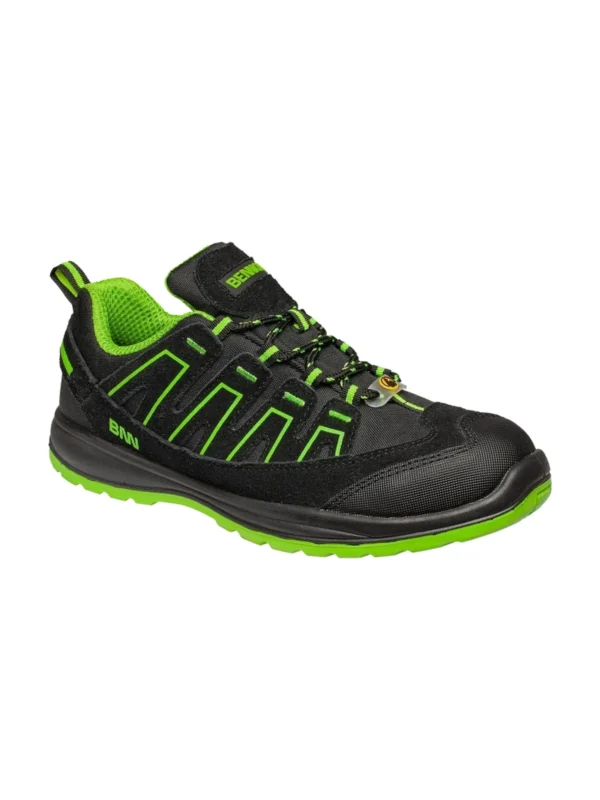 Buty robocze połbuty Bennon ALEGRO S1P ESD Green Low