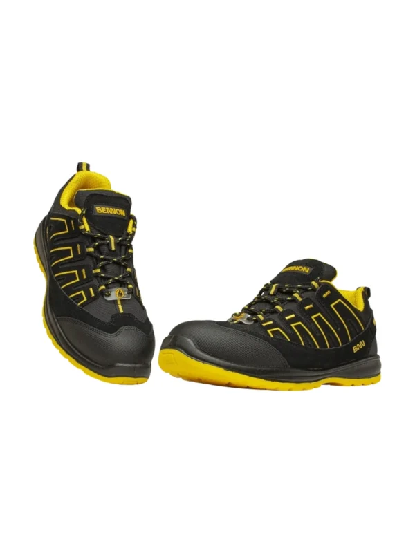Buty robocze połbuty Bennon ALEGRO S1P ESD Yellow Low