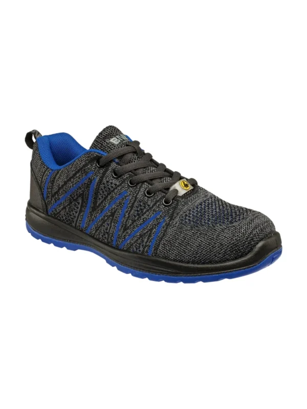 Buty robocze połbuty Bennon KNITTER S1 ESD Blue Low